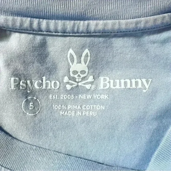 Psycho Bunny Blue Long Sleeve Shirt - Picture 3 of 6